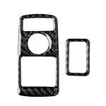 Auto Carbon Fiber Solid Color Window Lift Panel Dekorativer Aufkleber für Mercedes-Benz C Klasse 2010-2013 / E Klasse 2009-2015, Links- und Rechtsantrieb Universal