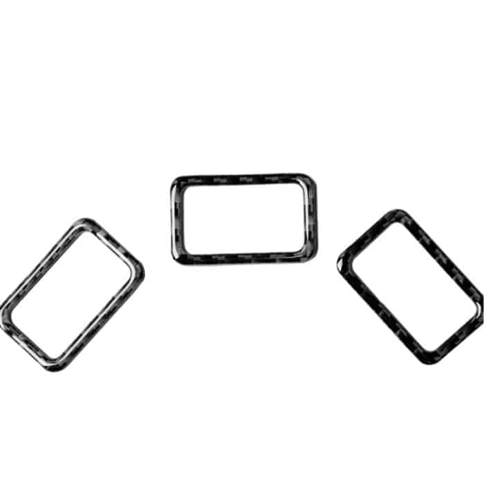 Auto Carbon Faser Einfarbig Fensterheber Panel dekorative Aufkleber für Mercedes-Benz GL 2013-2016 / ML 2012-2016 / CLA 2013-2018 / GLA 2014-2017 / GLE 2015-2018 / A Klasse 2013-2018 / B Klasse 2012-2018 / C Klasse 2007-2011 / E Klasse 2009-2016, Links- und Rechtsantrieb Universal – Bild 3