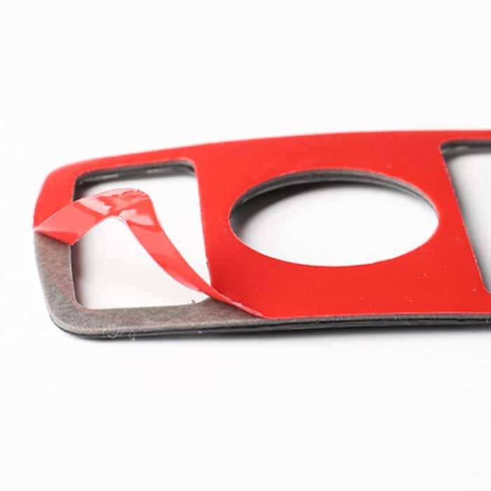 Auto Carbon Faser Einfarbig Fensterheber Panel dekorative Aufkleber für Mercedes-Benz GL 2013-2016 / ML 2012-2016 / CLA 2013-2018 / GLA 2014-2017 / GLE 2015-2018 / A Klasse 2013-2018 / B Klasse 2012-2018 / C Klasse 2007-2011 / E Klasse 2009-2016, Links- und Rechtsantrieb Universal – Bild 4