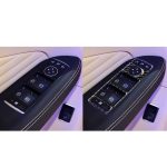 Auto Carbon Faser Einfarbig Fensterheber Panel dekorative Aufkleber für Mercedes-Benz GL 2013-2016 / ML 2012-2016 / CLA 2013-2018 / GLA 2014-2017 / GLE 2015-2018 / A Klasse 2013-2018 / B Klasse 2012-2018 / C Klasse 2007-2011 / E Klasse 2009-2016, Links- und Rechtsantrieb Universal – Bild 5