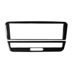 Auto Carbon Fiber Solid Color Klimaanlage CD Panel Dekorativer Aufkleber für Mercedes-Benz A Klasse 2013-2018 / B Klasse 2012-2018 / CLA 2013-2017 / GLA 2013-2018, Links- und Rechtsantrieb Universal