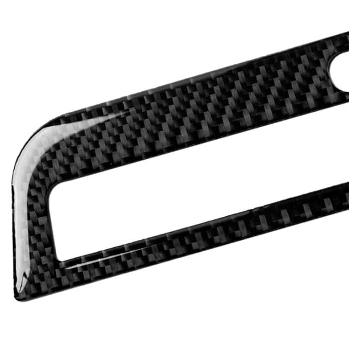 Auto Carbon Fiber Solid Color Klimaanlage CD Panel Dekorativer Aufkleber für Mercedes-Benz A Klasse 2013-2018 / B Klasse 2012-2018 / CLA 2013-2017 / GLA 2013-2018, Links- und Rechtsantrieb Universal – Bild 3