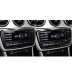 Auto Carbon Fiber Solid Color Klimaanlage CD Panel Dekorativer Aufkleber für Mercedes-Benz A Klasse 2013-2018 / B Klasse 2012-2018 / CLA 2013-2017 / GLA 2013-2018, Links- und Rechtsantrieb Universal – Bild 5