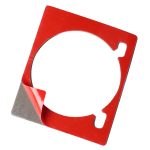 Auto Carbon Fiber Clock Dekorativer Aufkleber für Lexus RX300 / 270 / 200T / 450h 2016-2019, Links- und Rechtsantrieb Universal – Bild 4