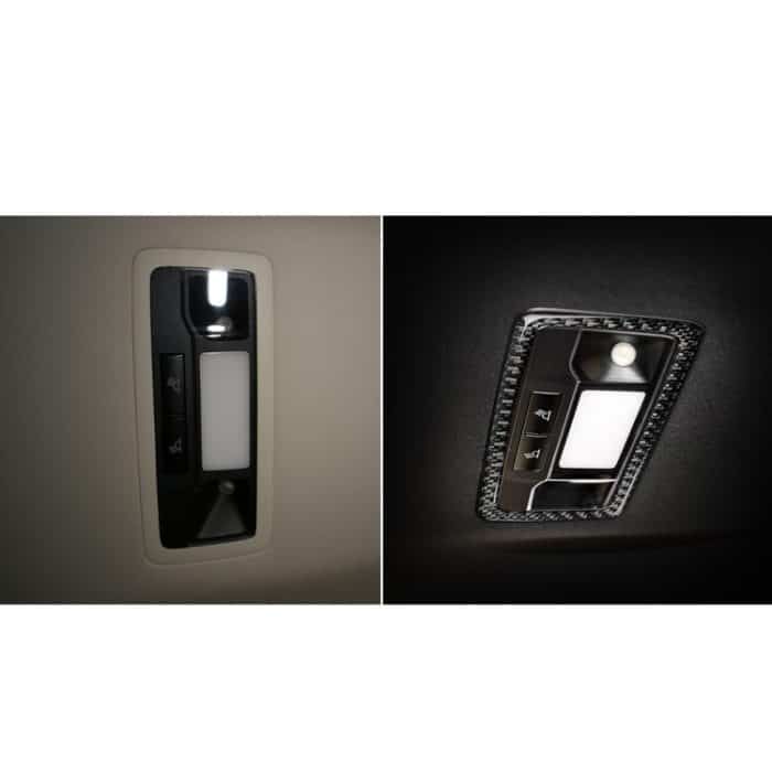 Auto Carbon Fiber Rückleseleuchte Dekorativer Aufkleber für Lexus RX300 / 270 / 200T / 450h 2016-2019, Links- und Rechtsantrieb Universal – Bild 5