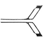 Auto Carbon Faser Vordertürgriff B Dekorativer Aufkleber für Lexus RX300 / 270 / 200T / 450h 2016-2019, Links- und Rechtsantrieb Universal