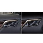 Auto Carbon Faser Vordertürgriff B Dekorativer Aufkleber für Lexus RX300 / 270 / 200T / 450h 2016-2019, Links- und Rechtsantrieb Universal – Bild 5