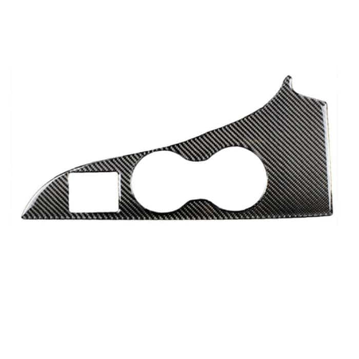 CRP8754.jpg Auto Carbon Faser Wasserbecherhalter Panel dekorative Aufkleber für Lexus RX300 / 270 / 200T / 450h 2016-2019, Rechtsantrieb – Bild 1