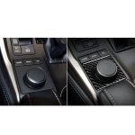Auto Carbon Fiber Knob Dekorativer Aufkleber für Lexus NX200 / 200t / 300h 2014-2021, Links- und Rechtsantrieb Universal – Bild 5