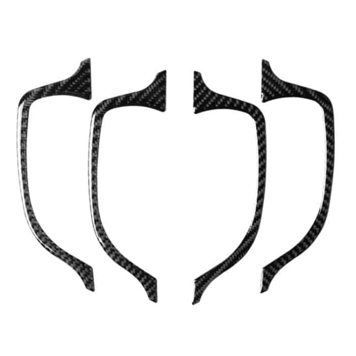 Auto Carbon Faser Innentürgriff Dekorativer Aufkleber für Lexus NX200 / 200t / 300h 2014-2021, Links- und Rechtsantrieb Universal – Bild 1