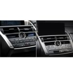 3 in 1 Auto Carbon Fiber Air Outlet Dekorativer Aufkleber für Lexus NX200 / 200t / 300h 2014-2021, Links- und Rechtsantrieb Universal – Bild 5