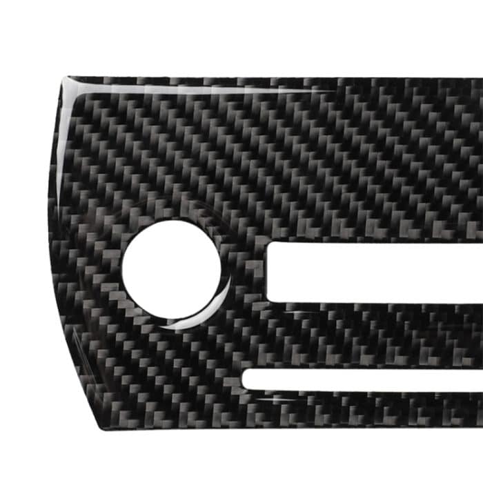 Auto Carbon Fiber CD Panel Dekorativer Aufkleber für Lexus NX200 / 200t / 300h 2014-2021, Links- und Rechtsantrieb Universal – Bild 3