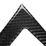 Car Carbon Fiber Gearshift Panel Ein dekorativer Aufkleber für Lexus NX200 / 200t / 300h 2014-2021, Linksantrieb – Bild 3