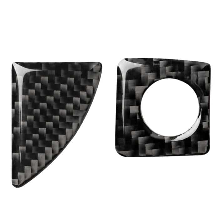 Auto Carbon Fiber Handschuhfach Schalter Dekorativer Aufkleber für Lexus IS250 300 350C 2006-2012, Linkslenker – Bild 3