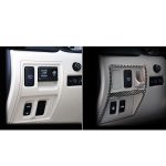 Auto Carbon Fiber Trunk Switch Dekorativer Aufkleber für Lexus IS250 300 350C 2006-2012, Links- und Rechtsantrieb Universal – Bild 5