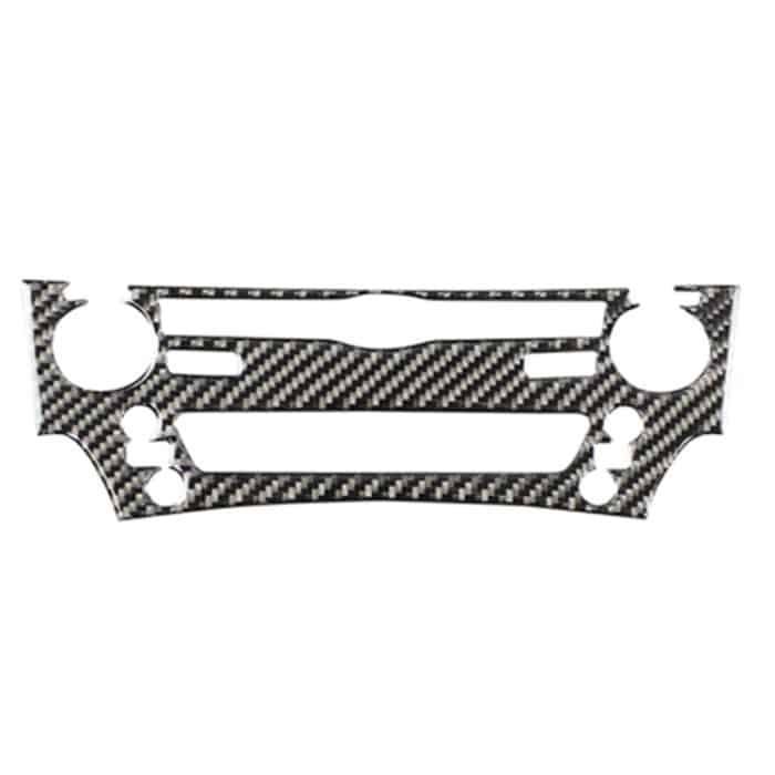 Car Carbon Fiber CD Panel Dekorativer Aufkleber für Lexus IS250 300 350C 2006-2012, Links- und Rechtsantrieb Universal – Bild 1