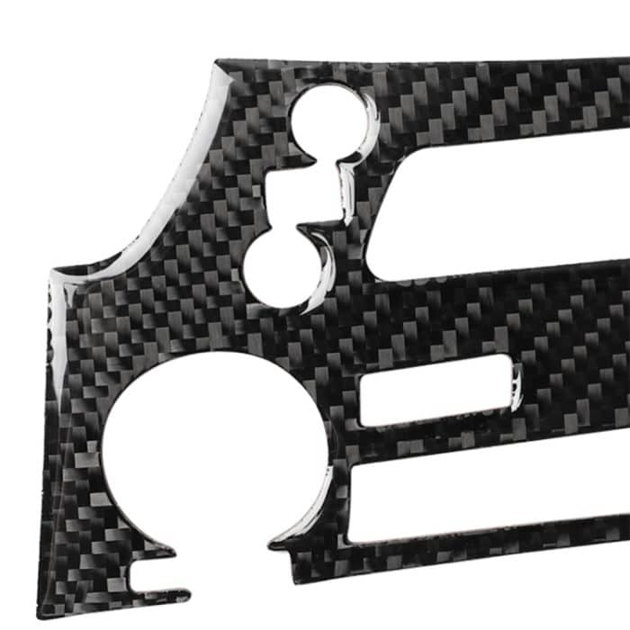 Car Carbon Fiber CD Panel Dekorativer Aufkleber für Lexus IS250 300 350C 2006-2012, Links- und Rechtsantrieb Universal – Bild 3
