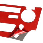 Car Carbon Fiber CD Panel Dekorativer Aufkleber für Lexus IS250 300 350C 2006-2012, Links- und Rechtsantrieb Universal – Bild 4