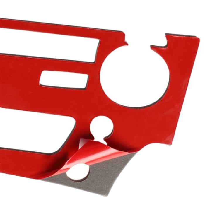 Car Carbon Fiber CD Panel Dekorativer Aufkleber für Lexus IS250 300 350C 2006-2012, Links- und Rechtsantrieb Universal – Bild 4