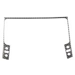 Auto Carbon Fiber Navigation Panel B Dekorativer Aufkleber für Lexus IS250 300 350C 2006-2012, Links- und Rechtsantrieb Universal
