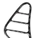 Auto Kohlefaser Kleiner linker und rechter Luftauslass Dekorativer Aufkleber für Lexus IS250 300 350C 2006-2012, rechter Antrieb – Bild 3