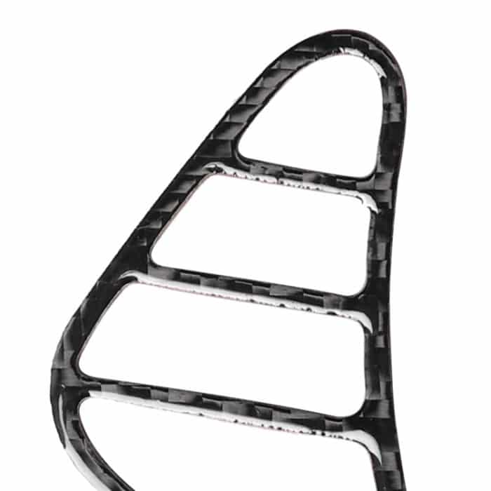 Auto Kohlefaser Kleiner linker und rechter Luftauslass Dekorativer Aufkleber für Lexus IS250 300 350C 2006-2012, rechter Antrieb – Bild 3