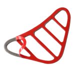 Auto Kohlefaser Kleiner linker und rechter Luftauslass Dekorativer Aufkleber für Lexus IS250 300 350C 2006-2012, rechter Antrieb – Bild 4