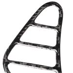 Auto Kohlefaser Kleiner linker und rechter Luftauslass Dekorativer Aufkleber für Lexus IS250 300 350C 2006-2012, Linksantrieb – Bild 3