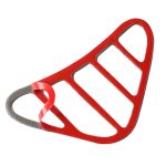 Auto Kohlefaser Kleiner linker und rechter Luftauslass Dekorativer Aufkleber für Lexus IS250 300 350C 2006-2012, Linksantrieb – Bild 4