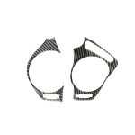 Auto Carbon Fiber Big links und rechts Luftauslass dekorative Aufkleber für Lexus IS250 300 350C 2006-2012, Linksantrieb