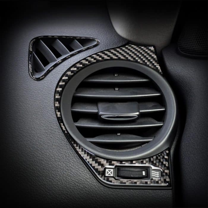 Auto Carbon Fiber Big links und rechts Luftauslass dekorative Aufkleber für Lexus IS250 300 350C 2006-2012, Linksantrieb – Bild 5