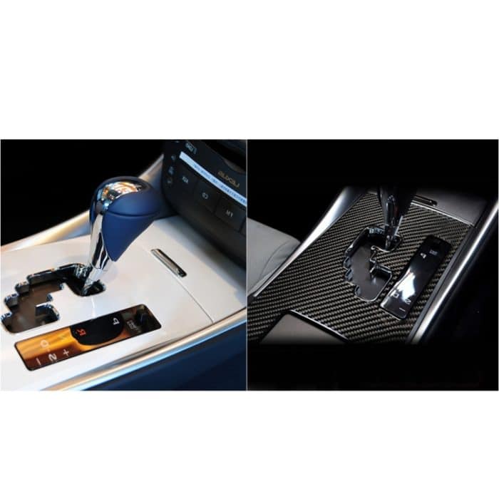 Auto Carbon Fiber Gears B Dekorativer Aufkleber für Lexus IS250 300 350C 2006-2012, Rechtslenker – Bild 5