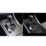 Auto Carbon Fiber Zahnräder Ein dekorativer Aufkleber für Lexus IS250 300 350C 2006-2012, Linksantrieb – Bild 5