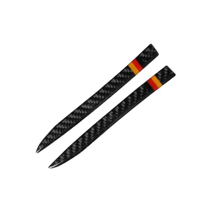 Auto Carbon Fiber Rückspiegel Antikollisionsstreifen für Audi A6 S6 C7 A7 S7 4G8 2012-2018, Links- und Rechtsantrieb Universal – Bild 2