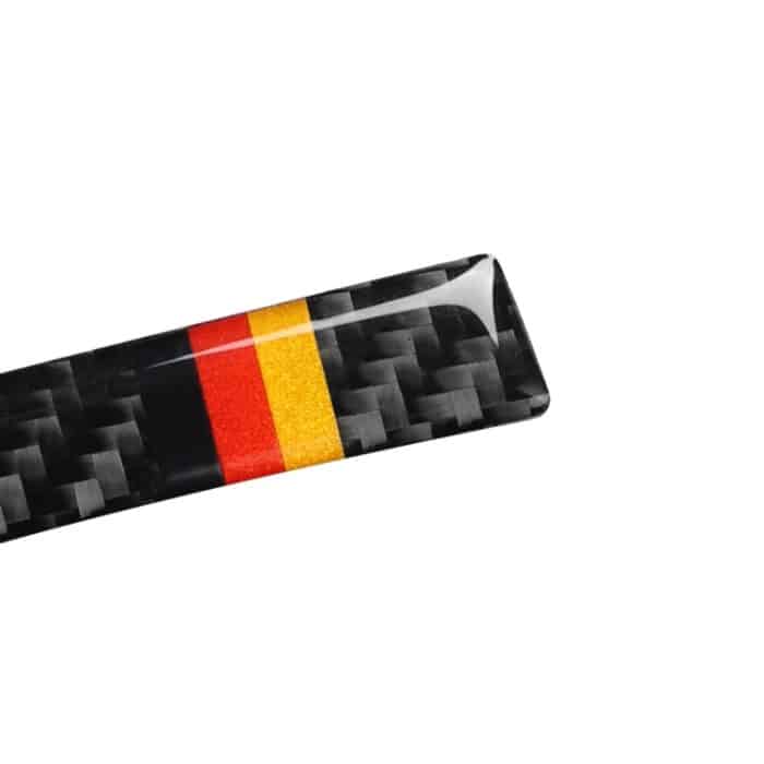 Auto Carbon Fiber Rückspiegel Antikollisionsstreifen für Audi A6 S6 C7 A7 S7 4G8 2012-2018, Links- und Rechtsantrieb Universal – Bild 3