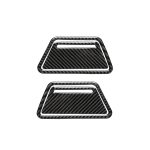 Auto Carbon Faser Aschenbecher Panel dekorative Aufkleber für Audi A6 S6 C7 A7 S7 4G8 2012-2018, Links- und Rechtsantrieb Universal – Bild 2