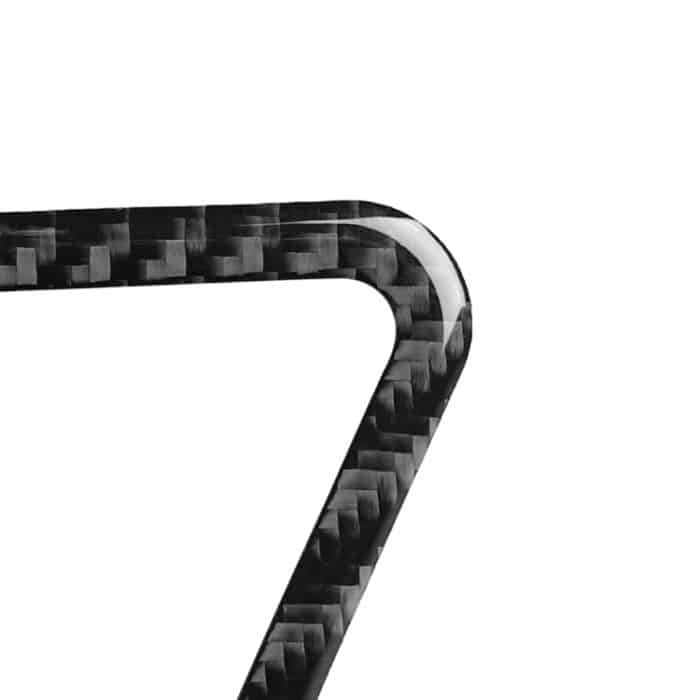 Auto Carbon Faser Aschenbecher Panel dekorative Aufkleber für Audi A6 S6 C7 A7 S7 4G8 2012-2018, Links- und Rechtsantrieb Universal – Bild 3