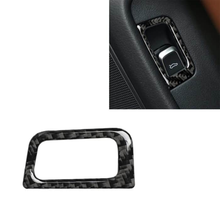 CRP8865.jpg Auto Carbon Fiber Trunk Switch Dekorativer Aufkleber für Audi A6 S6 C7 A7 S7 4G8 2012-2018, Rechtslenker – Bild 1