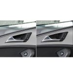 Auto Carbon Faser Innentür Schüssel Dekorativer Aufkleber für Audi A6 S6 C7 A7 S7 4G8 2012-2018, Links- und Rechtsantrieb Universal – Bild 7