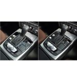 Auto Carbon Faser Einknopf Startplatte Dekorativer Aufkleber für Audi A6 S6 C7 A7 S7 4G8 2012-2018, Rechtslenker – Bild 7