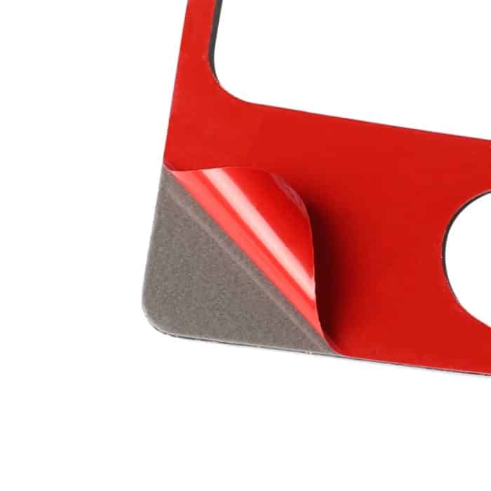 Auto Carbon Faser Einknopf Startplatte Dekorativer Aufkleber für Audi A6 S6 C7 A7 S7 4G8 2012-2018, Linkslenker – Bild 5