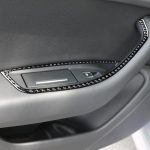 Auto Kohlenstofffaserglasheber Langstil Dekorativer Aufkleber für Audi A6 S6 C7 A7 S7 4G8 2012-2018, Linke Fahrt – Bild 8