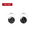 Auto Carbon Faser Klimaanlage Knopf Dekorativer Aufkleber für Audi A6 S6 C7 A7 S7 4G8 2012-2018, Links- und Rechtsantrieb Universal – Bild 5