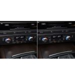 Auto Carbon Faser Klimaanlage Knopf Dekorativer Aufkleber für Audi A6 S6 C7 A7 S7 4G8 2012-2018, Links- und Rechtsantrieb Universal – Bild 7