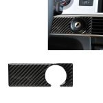 Auto Carbon Fiber Solid Color Keyhole dekorative Aufkleber für Audi A6 2005-2011, Linksantrieb