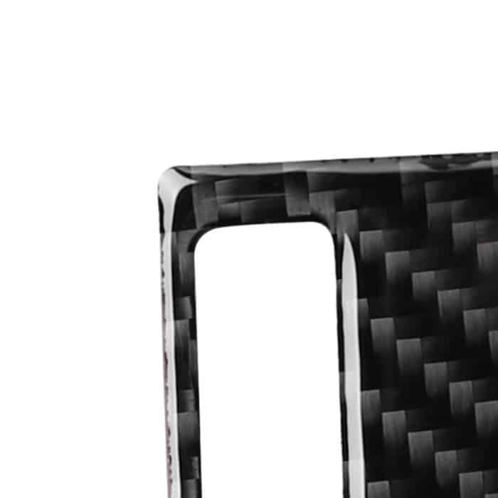 Auto Carbon Fiber Air Outlet Einstellplatte Dekorativer Aufkleber für Audi A6 2005-2011, Linksantrieb – Bild 3