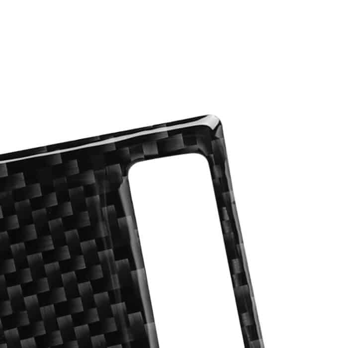 Auto Carbon Fiber Air Outlet Einstellplatte Dekorativer Aufkleber für Audi A6 2005-2011, Linksantrieb – Bild 4