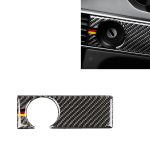 Auto Carbon Faser Deutsche Flagge Farbe Schlüsselloch Dekorativer Aufkleber für Audi A6 2005-2011, Rechtslenker