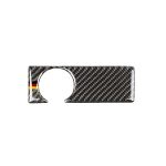 Auto Carbon Faser Deutsche Flagge Farbe Schlüsselloch Dekorativer Aufkleber für Audi A6 2005-2011, Rechtslenker – Bild 2