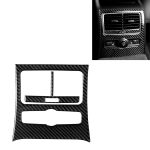 Auto Carbon Fiber Rücksitz Luftauslassverkleidung Dekorativer Aufkleber für Audi A6 2005-2011, Links- und Rechtsantrieb Universal